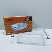 Форма для випікання скляна 33,5х21,5х8,5 см A-Plus 3999