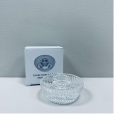 Підсвічник скляний h-4 см, d-8,5 см "Свінг" Olens 8030-371