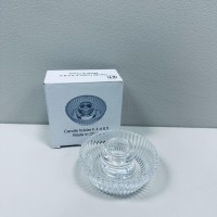 Підсвічник скляний h-4 см, d-8,5 см "Свінг" Olens 8030-371