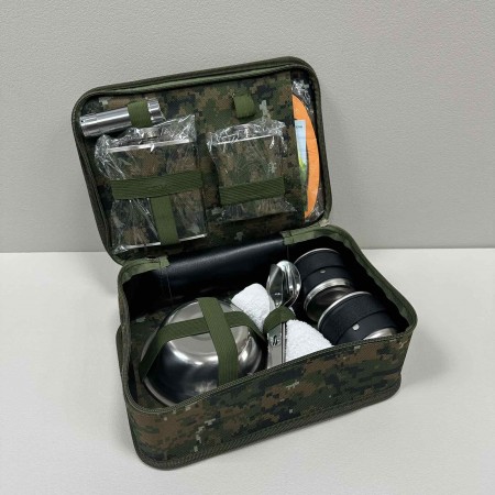 Набір туристичний для мисливця/рибалки в кейсі 13 предметів "Ukraine" Stenson R31002 