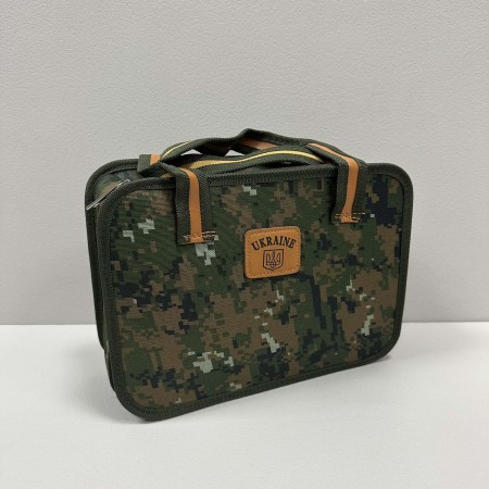 Набір туристичний для мисливця/рибалки в кейсі 13 предметів "Ukraine" Stenson R31002 