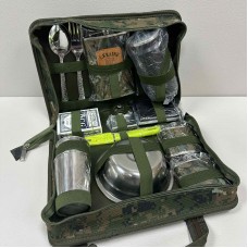 Набір туристичний для мисливця/рибалки в кейсі 15 предметів "Ukraine" Stenson R31007