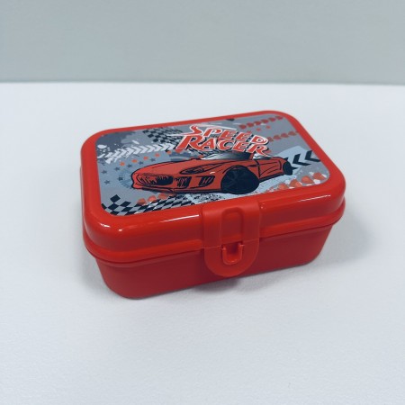 Ланч бокс пластиковий 15х10х6 см Small Lunch Box-Car HEREVIN 161271-002 червоний 6651392