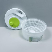 Сушка для зелені 3 л пластикова d-22.3 см, h-14.5 см Stenson R94390 біла з зеленим
