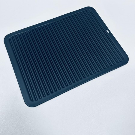 Килимок силіконовий для сушіння посуду 40х30,5 см Stenson R97262 чорний