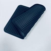 Килимок силіконовий для сушіння посуду 40х30,5 см Stenson R97262 чорний