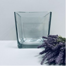 Ваза скляна h-17,8 см Trendglass Cube 30068