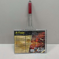 Решітка для грилю з хромованої сталі 40,5х30х2 см A-Plus 1840