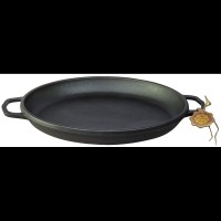 Казан чавунний  з кришкою-сковородою 12 л Maysternya V12СР 