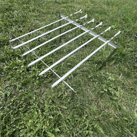 Барбекю-набір у чохлі (міні-мангал, 6 шампурів) Stenson MH-0158