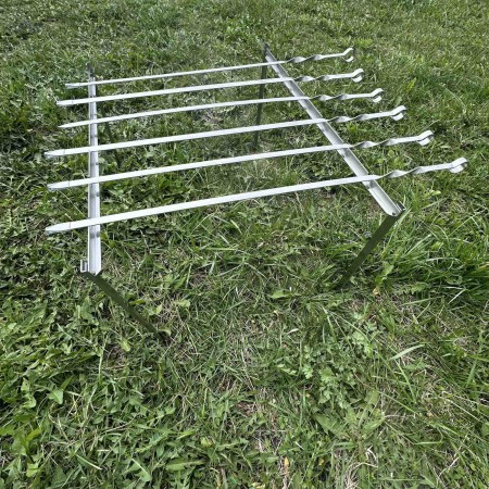 Барбекю-набір у чохлі (міні-мангал, 6 шампурів) Stenson MH-0158