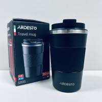 Термочашка з нержавіючої сталі 380 мл Ardesto Urban AR2638MB чорна
