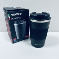Термочашка з нержавіючої сталі 380 мл Ardesto Urban AR2638MB чорна