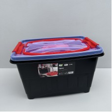 Ящик для інструментів з кришкою та вкладом 31х23х18,5 см 8 л Poly Time E-355