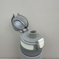 Пляшка для води пластикова 600 мл Ardesto Spring  AR2260SG сіра