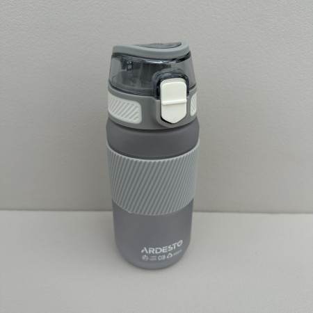 Пляшка для води пластикова 600 мл Ardesto Spring  AR2260SG сіра