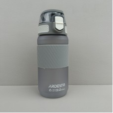 Пляшка для води пластикова 600 мл Ardesto Spring  AR2260SG сіра