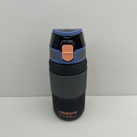 Пляшка для води пластикова 600 мл Ardesto Spring AR2260SB чорна