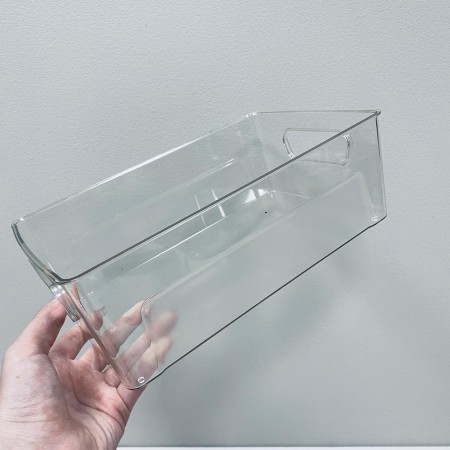 Органайзер пластиковий для холодильника з ручками 29.5х20.5х9 см Akay Plastik AK 812