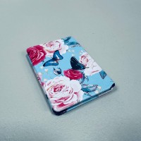Дзеркало косметичне кишенькове "Метелики з трояндами"  8,5х6,2х0,9 см 147H 