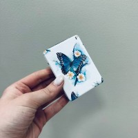 Дзеркало косметичне кишенькове "Метелик" 8,5х6,2х0,9 см 147H 