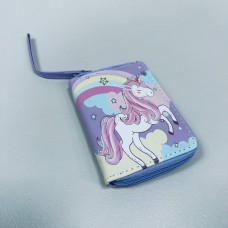 Гаманець дитячий "Єдиноріг" 13,3х10х2,5 см A-Plus 2079 фіолетовий