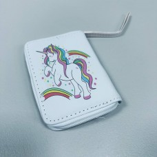 Гаманець дитячий "Єдиноріг" 13,3х10х2,5 см A-Plus 2079 білий