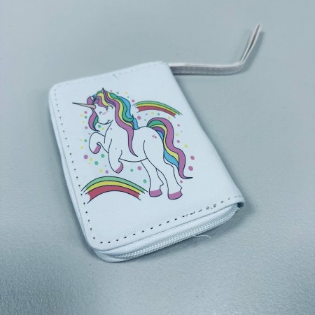 Гаманець дитячий "Єдиноріг" 13,3х10х2,5 см A-Plus 2079 білий