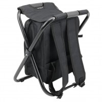 Стілець розкладний з термосумкою 33х28х42 см A-Plus FC-394 чорний