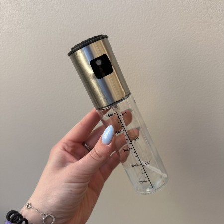 Набір ємностей для олії та оцту з дозатором на підставці 120 мл 2шт A-Plus 1726