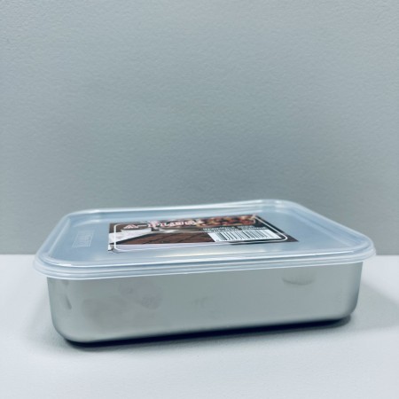 Набір лотків з нержавіючої сталі з кришкою 700 мл, 1200 мл, 1900 мл A-Plus 2210/2211/2212