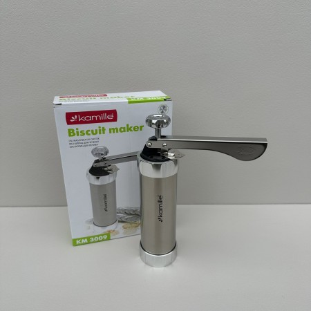 Шприц кондитерський з нержавіючої сталі Kamille KM-3009