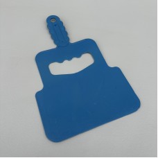 Віяло для роздування вогню мангалу та грилю 17,5х28,2 см Горизонт ОМ-1 синє