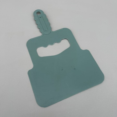 Віяло для роздування вогню мангалу та грилю 17,5х28,2 см Горизонт ОМ-1 зелене