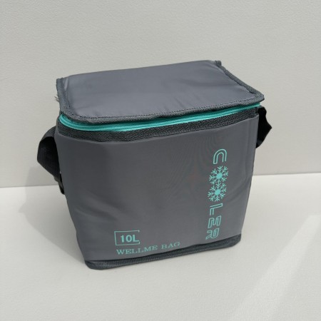 Термосумка 10 л 25х17х24 см "Cooler" Stenson MH-5367-5S сіра