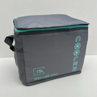 Термосумка 15 л 29х19х27 см "Cooler" Stenson MH-5367-2М сіра