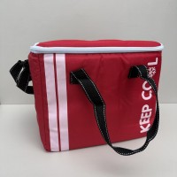 Термосумка 19 л 34х23х26 см Stenson MH-5368L червона