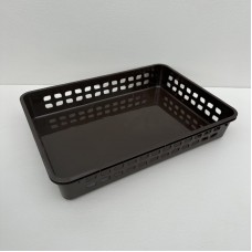 Корзинка пластикова 35,5*25,5*6,5 см Lamela 273/0184 коричнева