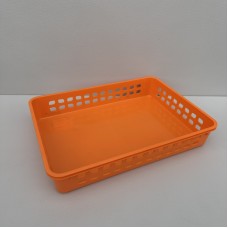 Корзинка пластикова 35,5*25,5*6,5 см Lamela 273/0184 помаранчева
