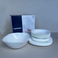 Сервіз столовий 19 предметів Luminarc Carine White V8304