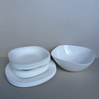 Сервіз столовий 19 предметів Luminarc Carine White V8304