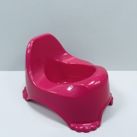 Горщик дитячий пластиковий 31,5х22х21 см ТехноК 2261-4067/7389 рожевий