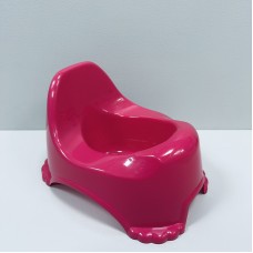 Горщик дитячий пластиковий 31,5х22х21 см ТехноК 2261-4067/7389 рожевий