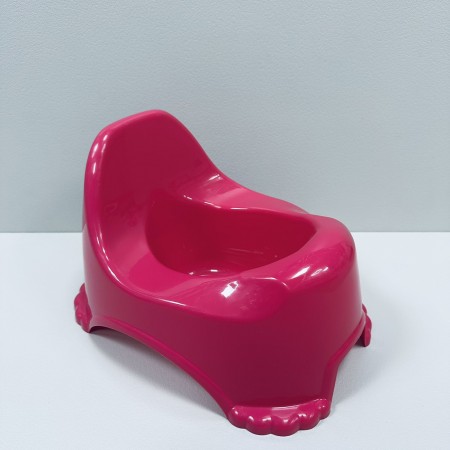 Горщик дитячий пластиковий 31,5х22х21 см ТехноК 2261-4067/7389 рожевий