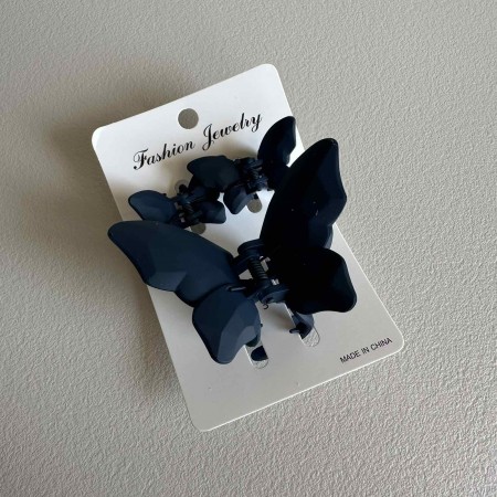 Набір крабиків для волосся "Метелик" 3 шт 39154 синій