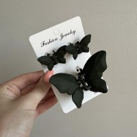 Набір крабиків для волосся "Метелик" 3 шт 39154 зелений