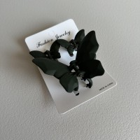 Набір крабиків для волосся "Метелик" 3 шт 39154 зелений