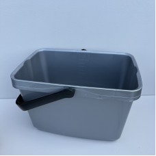 Відро пластикове для прибирання 36х23х24 см R plastik 25003 сіре