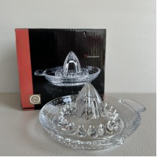 Соковитискач скляний для цитрусових "Лимон" 14х13,5х6,7 см Olens 102-631