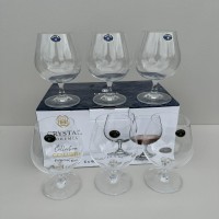 Набір келихів для коньяку/бренді 6 шт 400 мл Bohemia Colibri Gastro) 4S032 400